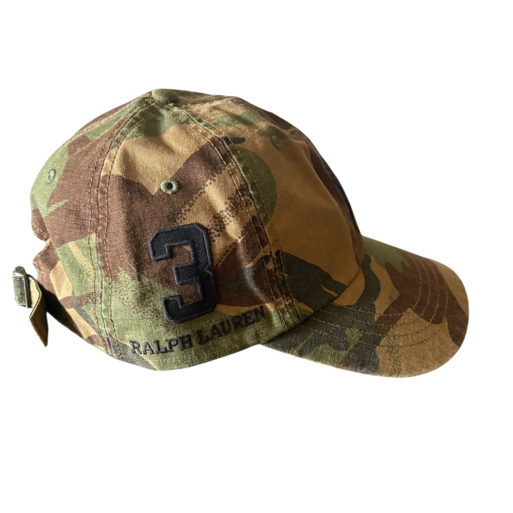 Polo Ralph Lauren Men’s Camouflage Baseball Cap Big Pony OS NWT - Picture 5 of 9